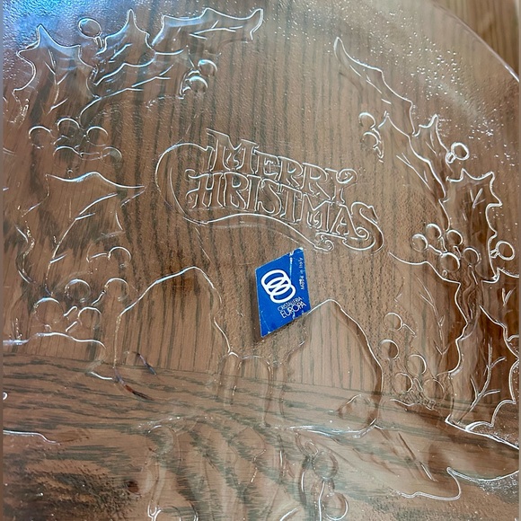 Cristaleria Europa Merry Christmas Platter - Picture 4 of 5